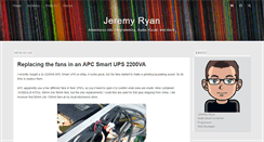 Desktop Screenshot of jeremyryan.net