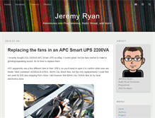 Tablet Screenshot of jeremyryan.net